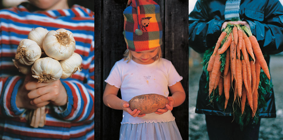 Wonderfoods for kids / Quadrille - Photographs by Jill Mead
